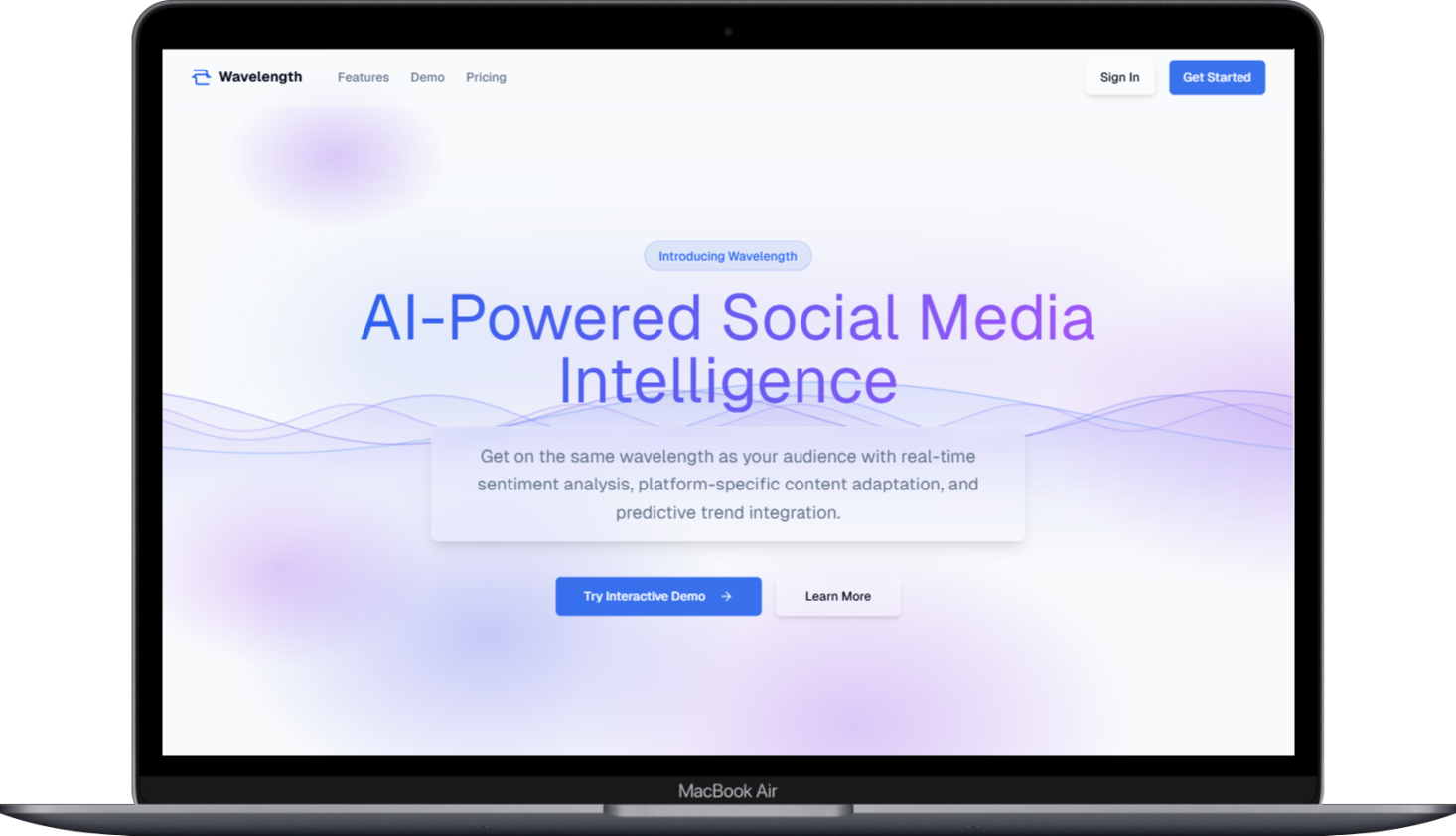 AI Marketing WebSite